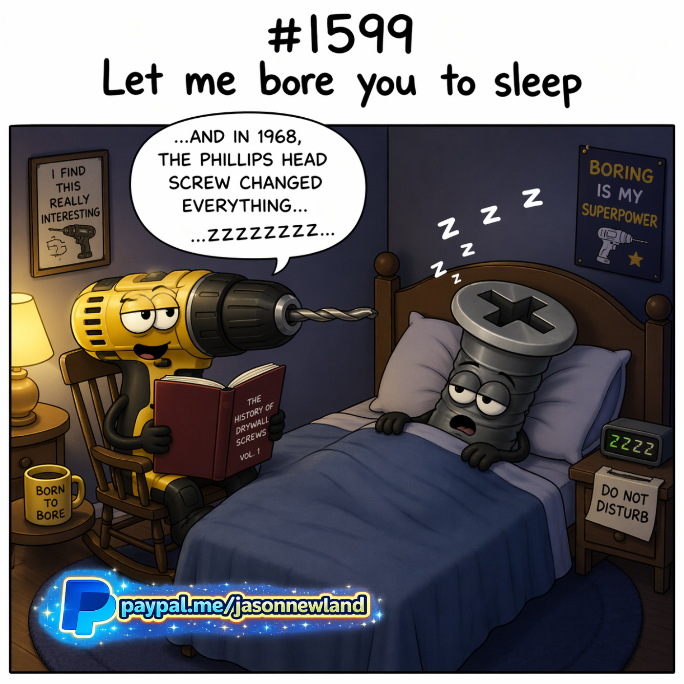 (Short | Voice Only) #1599 Let Me Bore You To Sleep