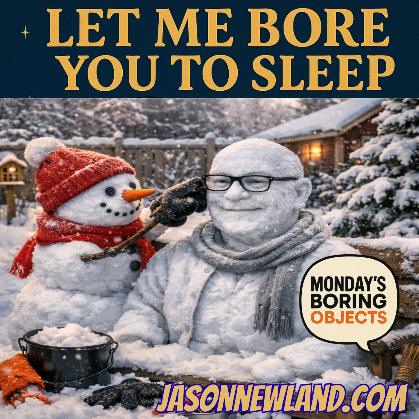 #1529 Snowmen - Sleepy Boring Objects